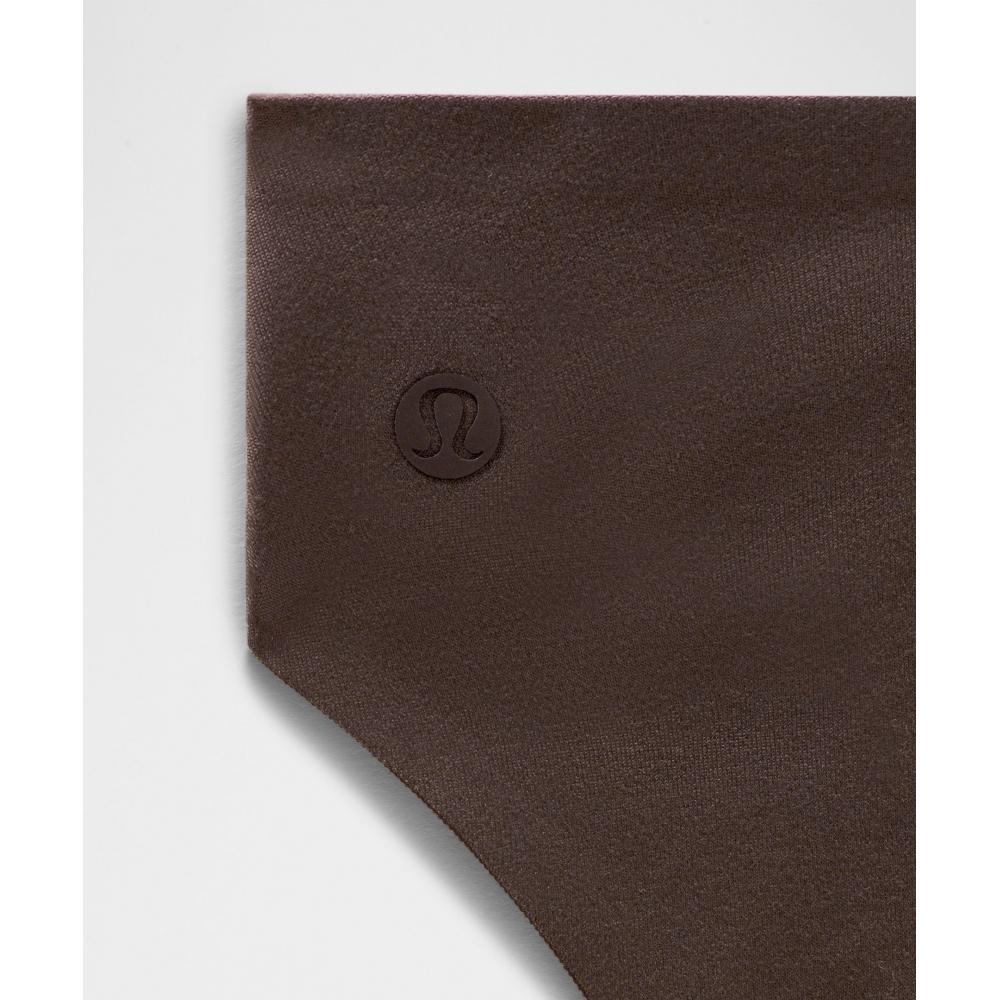 Lululemon Wundermost Ultra Soft Nulu Mid Rise Bikini Underwear  3 Pack Black Riverstone Espresso