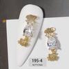 Ķīniešu Jaunais gads 3D nagu mākslas aksesuāri Rotaslietas Dekorācijas DIY Tiger Lucky naudas soma kristāla sarkans dārgakmens Rhinestone krelles