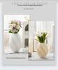 Élégant Vase en Verre Maltose pour Fleurs Fraîches Hydroponiques - Ornement de Luxe Léger Haut de Gamme pour Salon