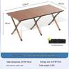 OEING Portable Outdoor Folding Camping Table