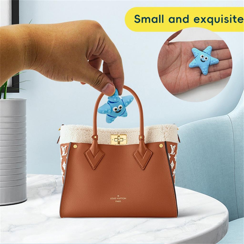 3D Printed Portable Maritime Animal Toys, Sea Star Pocket Pet, Personalized Creative Decompression Toys