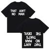 Jessie Murph That Ain't No Man Album Letter Print T Shirts Men Women Casual Fashion Cozy Cotton Short Sleeve T-shirt Summer Tops