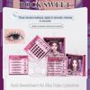 Rock Sweetheart Elf-Inspired Self-Adhesive Curled False Eyelashes – Natural, Glue-Free, Fine Stem for a Comic, Cat Eye Look