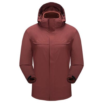 Winter Paar 3-in-1 Shaker Einfarbig Vollständig Heißversiegelt Geklebte Jacke Sport Outdoor Jacke Bedruckbar Stickerei