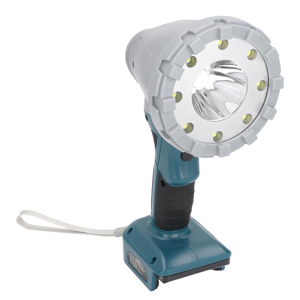 Handgeführte LED-Arbeitsleuchte Tragbar 3 Beleuchtungsmodi Schwenkkopf für 14,4-21V Lithium-Akku