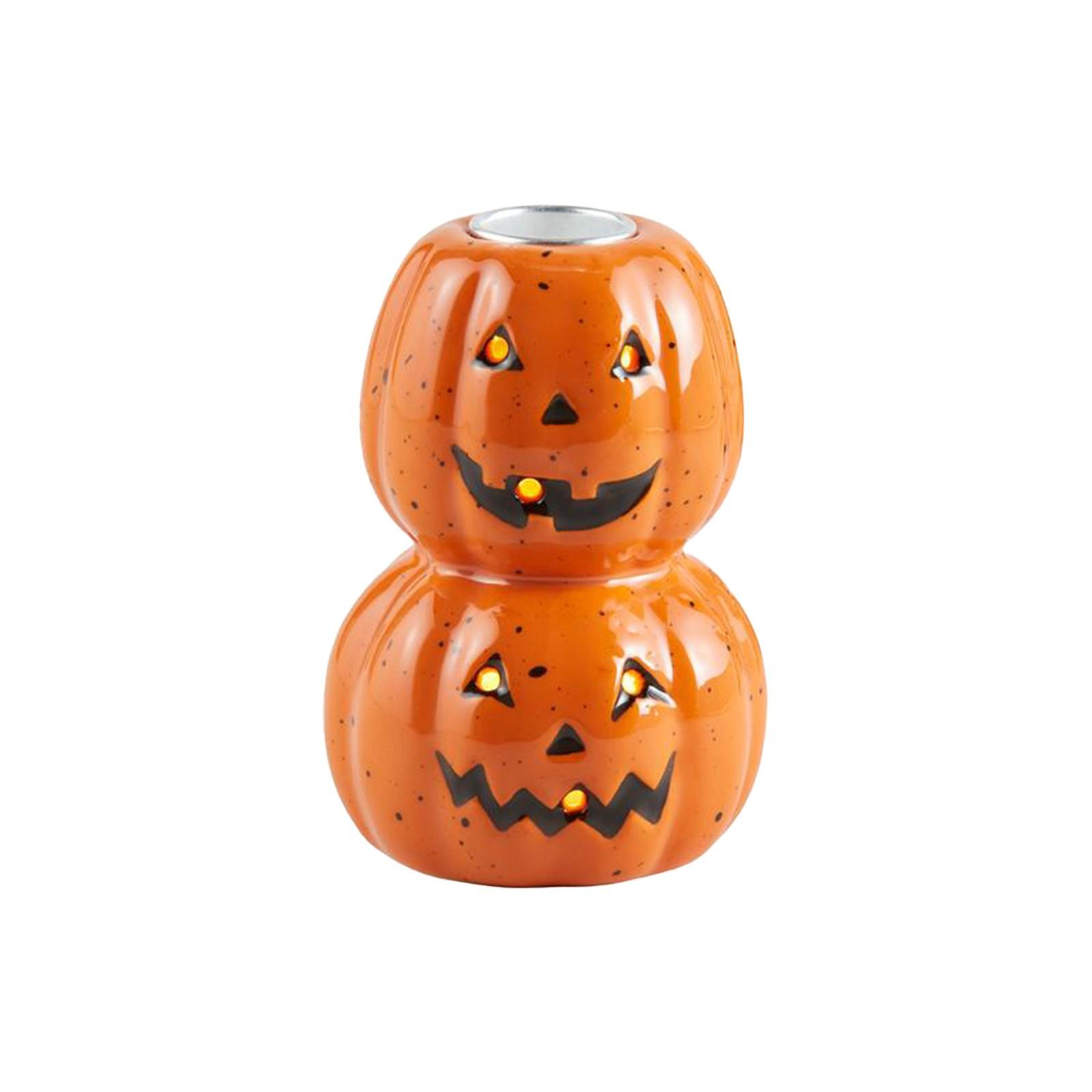 

Halloween Ghosts Pumpkin Cones Shaped Stand Ornament One Size