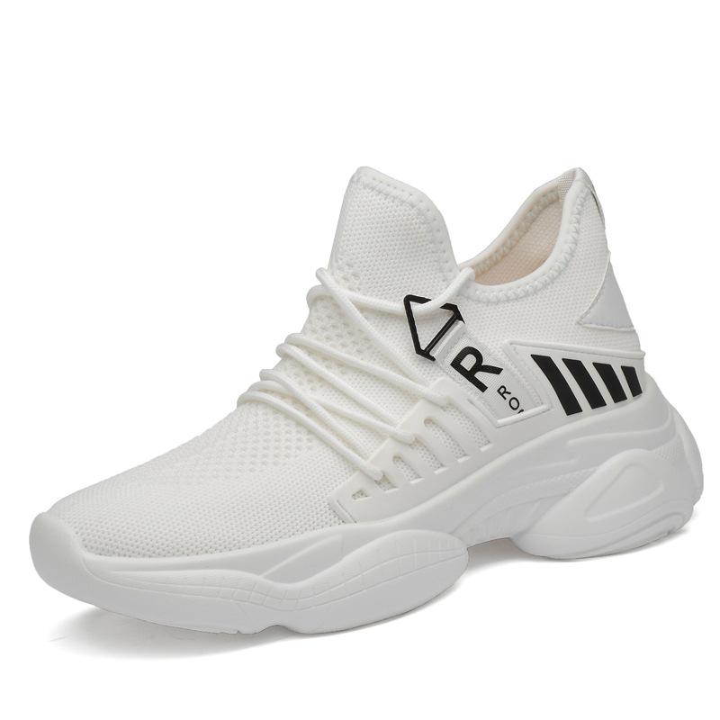 Invisible inner heightening men's shoes 10cm sports shoes casual shoes mesh heightening shoes men's little white shoes trendy shoes