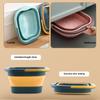 Household Items Collapsible Car Wash Fishing Foot Soak Massage Bucket Bucket Silicone Folding Cube Bathroom Kitchen Camp Basket