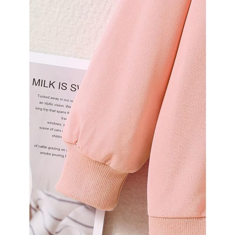 European sizes Kids Unicorn Pattern Crew Neck Sweatshirt For Spring Fall Christmas Gift