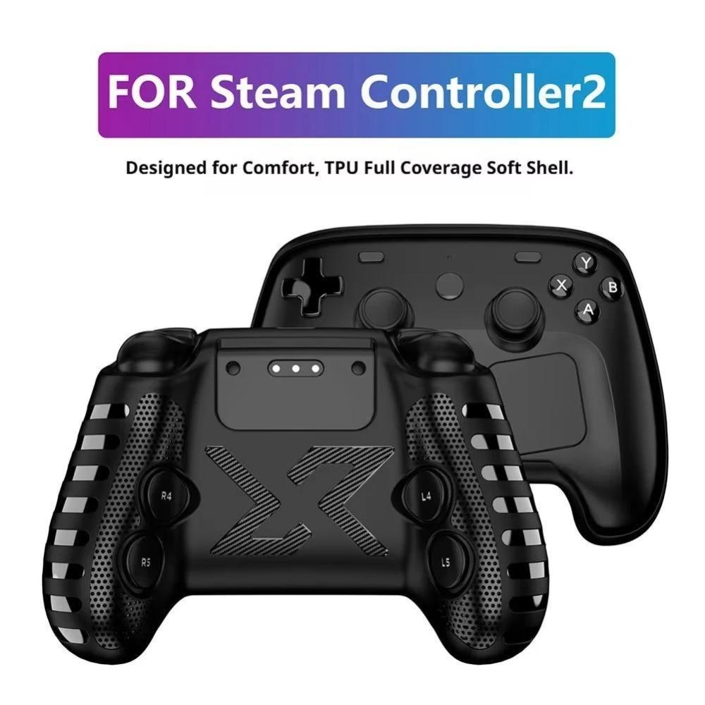 Etui TPU do kontrolera Steam 2 Ręczny kontroler Przenośny dodatek Odporne na wstrząsy i kurz Pokrowiec ochronny Skóra Powłoka