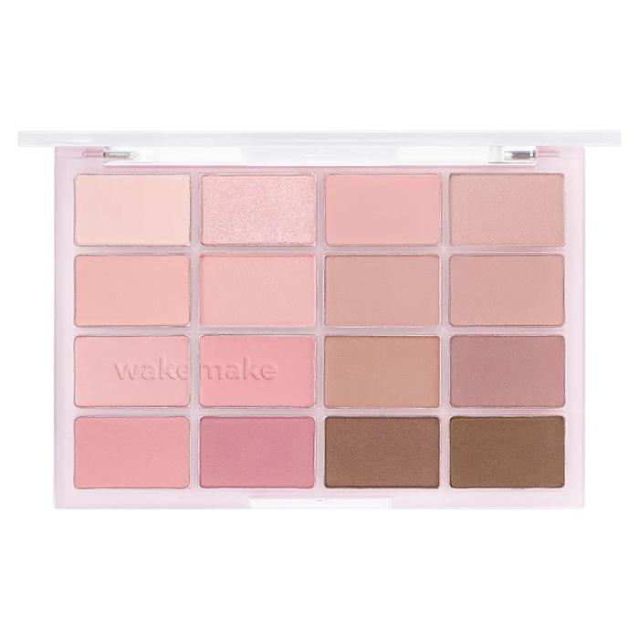 WAKEMAKE Soft Blurring Lidschattenpalette 14g (12 Optionen) 29 Soy Pink Blurring beige