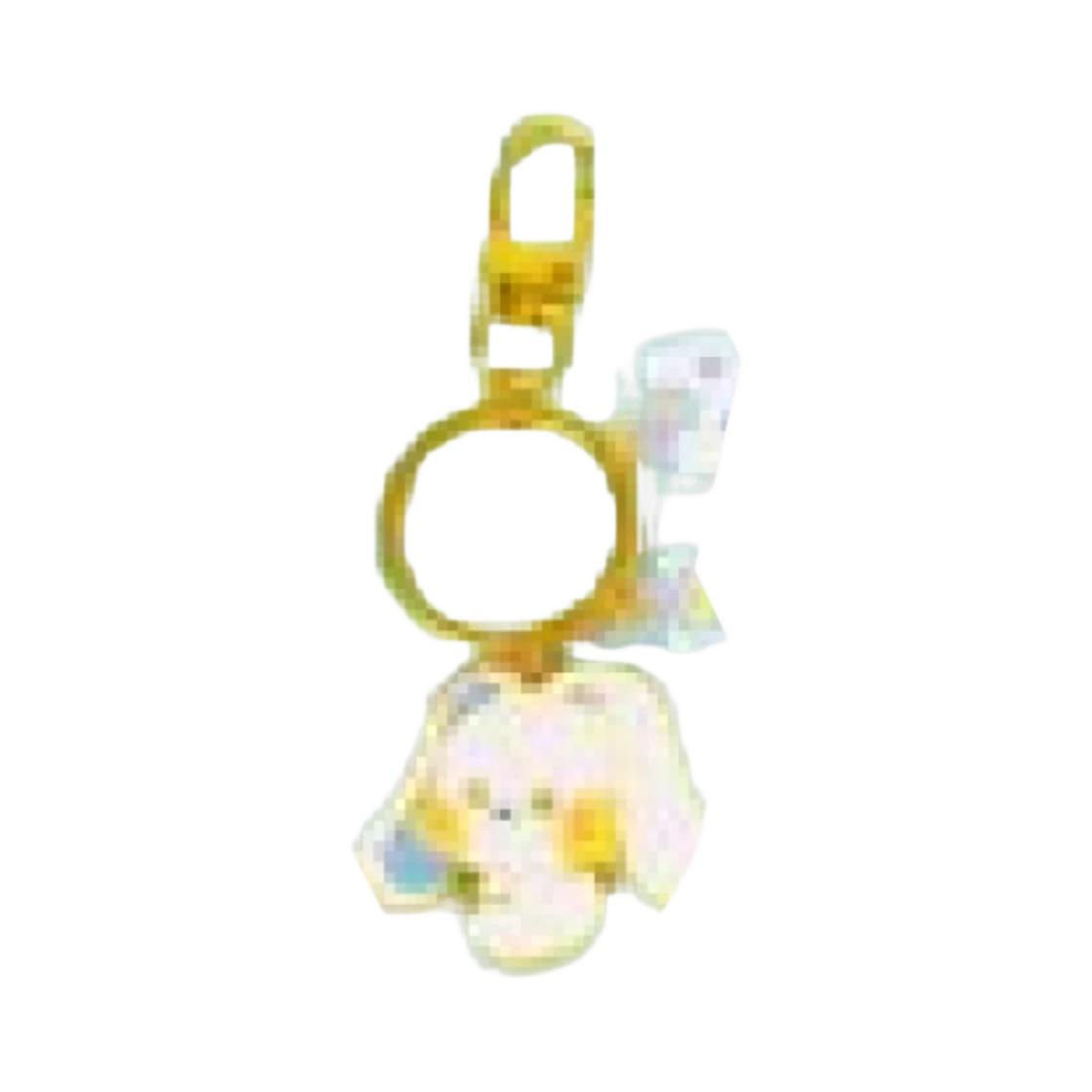 NewJeans Bunini Metal Key Ring White - Japan Exclusive ONE SIZE