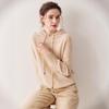 Autumn/Winter Women's Hooded Seamless Mountain Velvet Raglan Sweater Knitwear