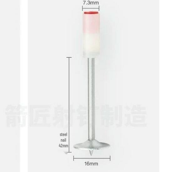 7.3mm Mini Ceiling Plate Nail with Pipe Clamp