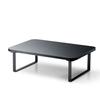 ELECOM Monitor Stand Monitor Stand Display Stand ~27 Inch Display Height 12cm Load Capacity 10kg Width 38cm X Depth 26cm Black PCA-DPSW3812BK
