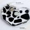 Cow Pattern Acrylic Nail Art Display Holder - 5mm Thickened Plate for Practice
