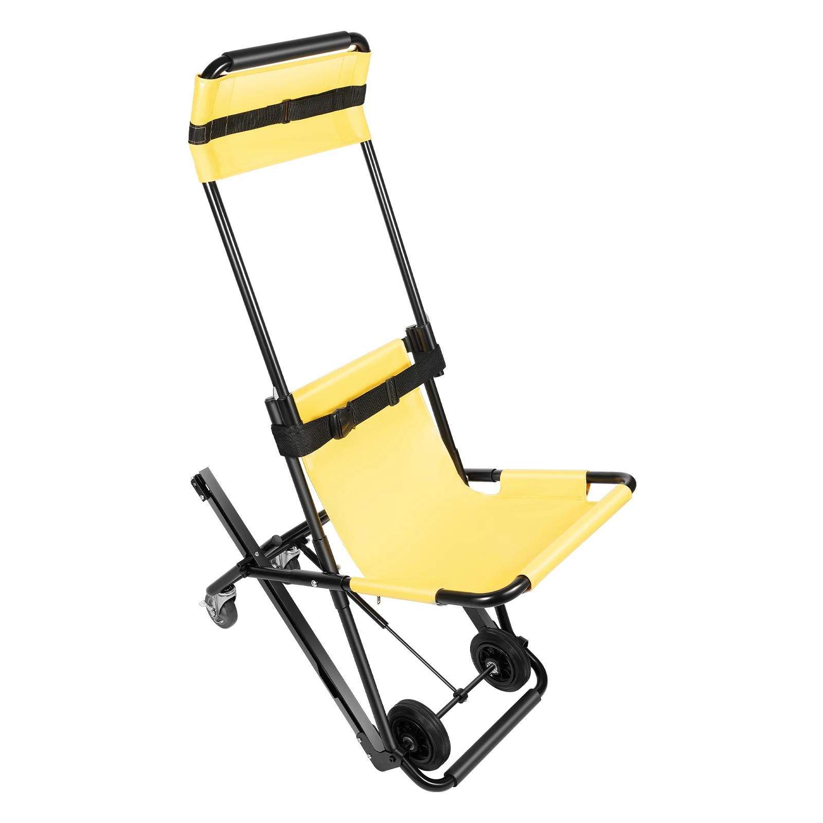 

350 lb Stair Lift, Foldable Lightweight Evacuation Chair, Manual Stair Chair, Suitable for Adults, Lightweight Seat жовтий