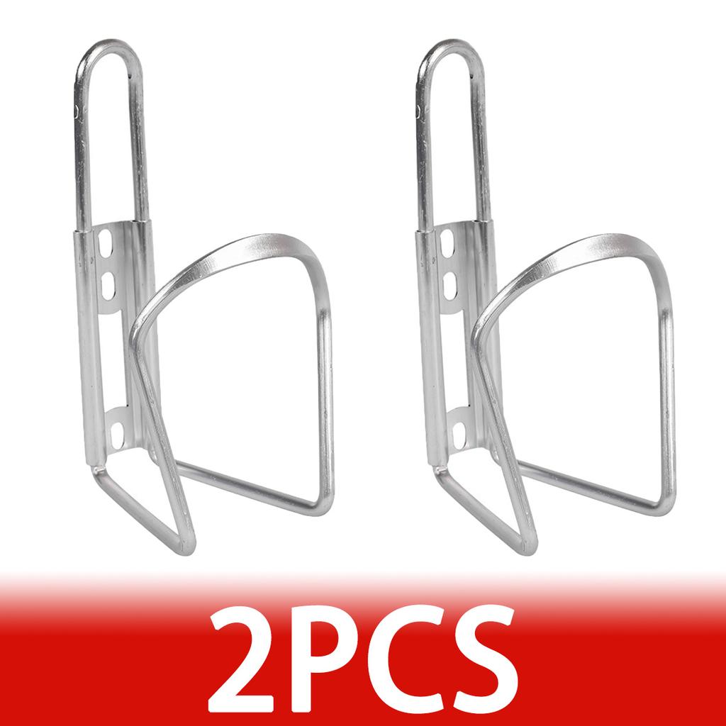 2pcs Bicycle Kettle Rack Aluminum Alloy Water Bottle Holder Suitable For Mountain Road Bikes Bicycle Front Pipe Cup Holder