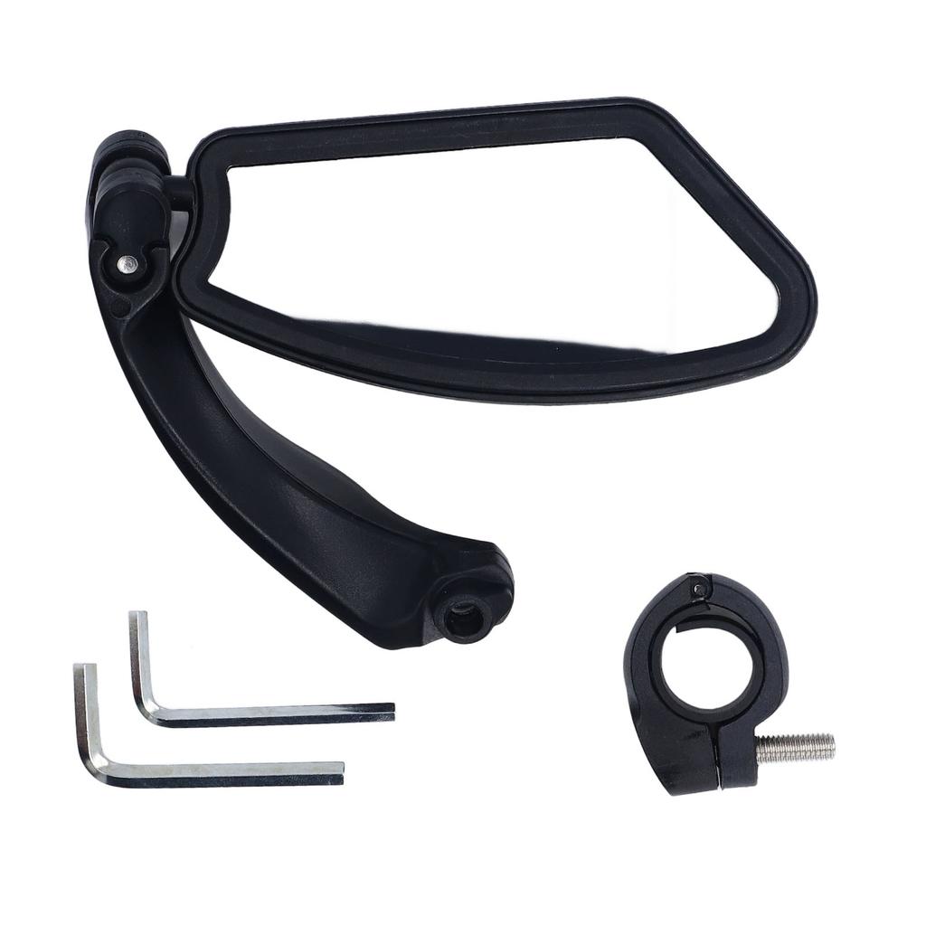 Left Handlebar Bike Mirror Adjustable Rearview Bike Mirror Folding Rearview Mirror for Mountain
