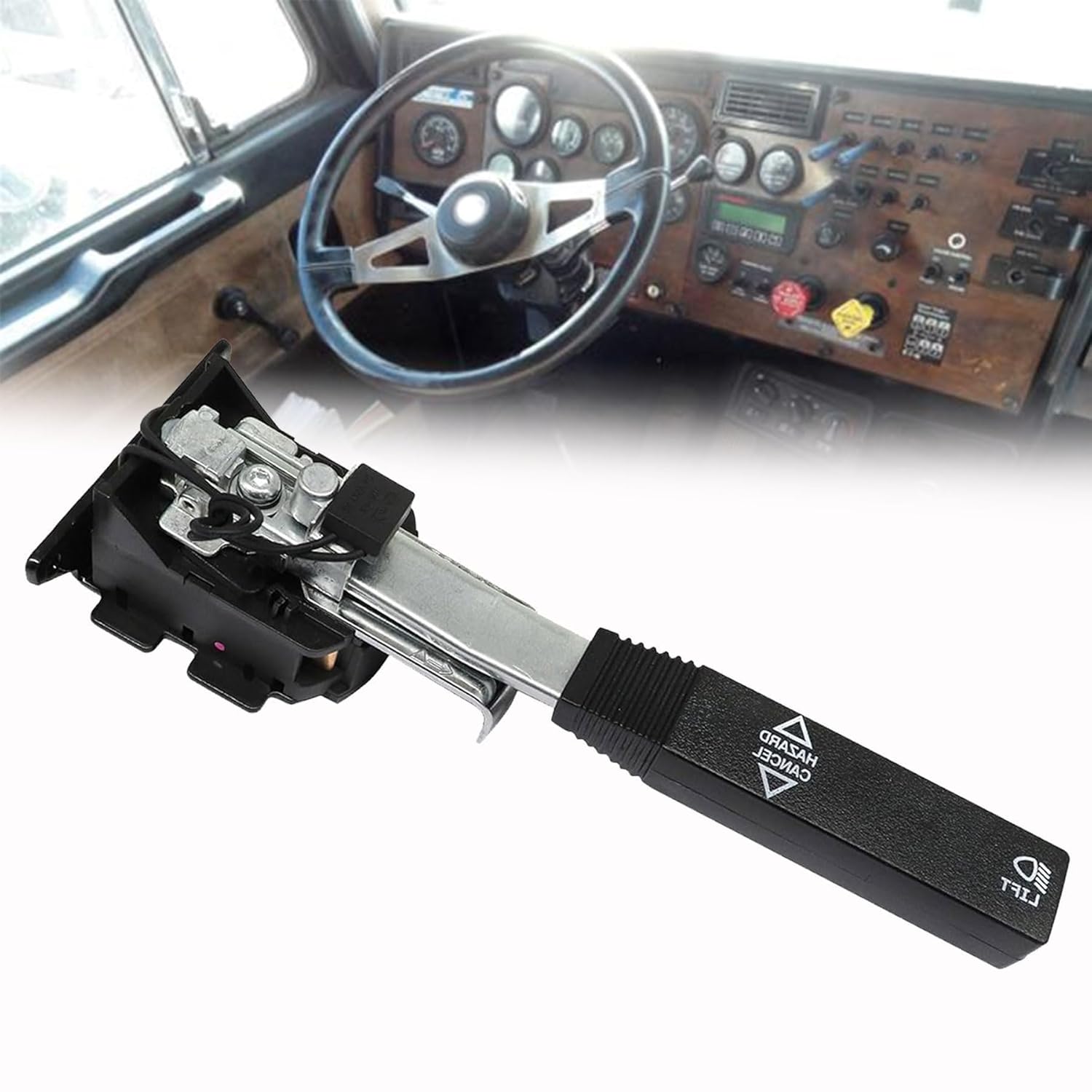 

Priprilod Turn Signal Switch Multifunction Fit for Peterbilt Truck 377 378 379#TL30300AP, 480827, 480827G, 01481381, 01481389, TL3030, TL 30300