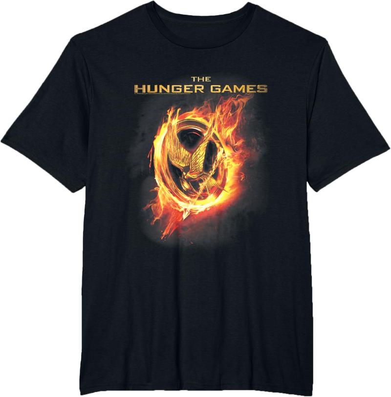 

The Hunger Games Main Poster TShirt New SpringSummer Arrivals Regular Fit Casual Unisex Women 4XL