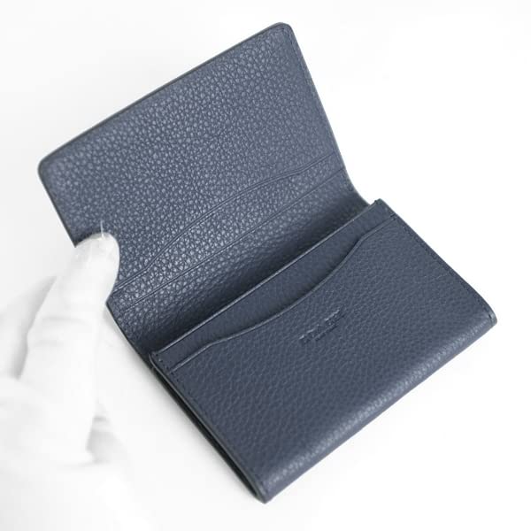 [Coach Drawstring Bag, Gift Wrapping Included] (Coach) Men's Gift Set, Card CaseBusiness Card Holder, 91308 QBMQ (Midnight), Navy [Outlet]