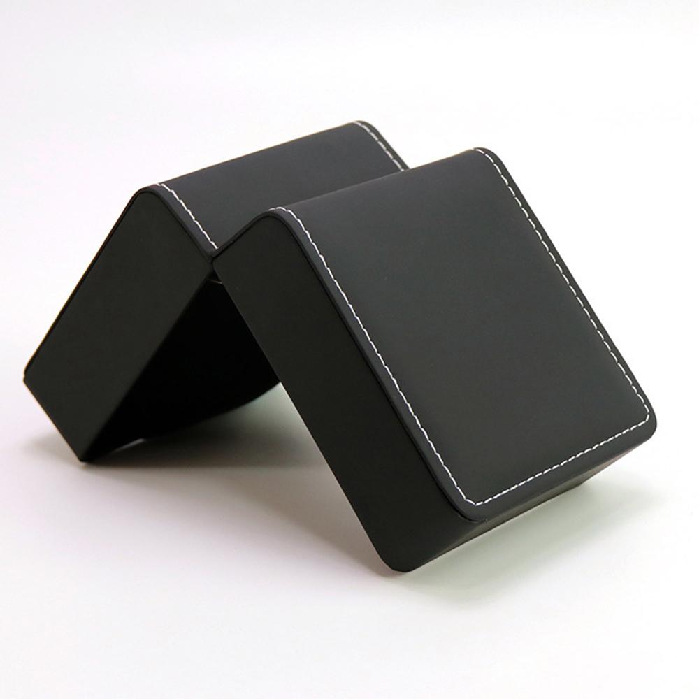 Watch Box Cardboard Case Bangle Bracelet Wrist Watch Jewelry Present Black Gift Box Square Watch Box