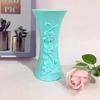 Simulated Ceramic Relief Flower Arrangement Vase Artificial Flower Potted Plant Artistic Flower Arrangement Wonder