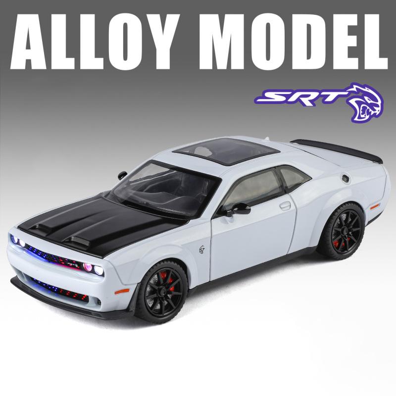 CVT3 1:24 Dodge Charger 1970 Hellcat Viper Supercar Alloy Metal Diecast Model Car Home Decoration Desktop Display Ornaments Bitrhday