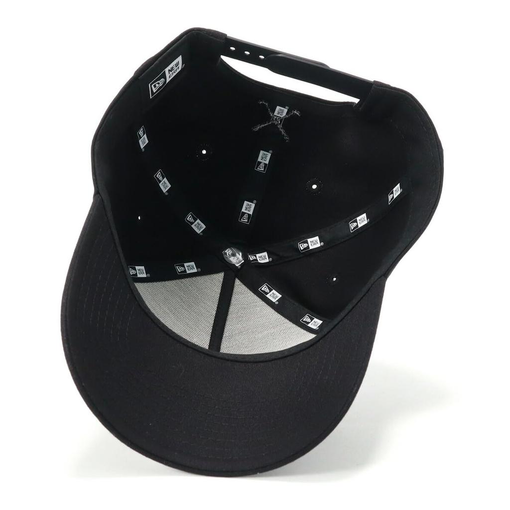 New Era Golf Cap Stretch Cotton Washable Black FREE GF 940AF SCW OVAL BLK