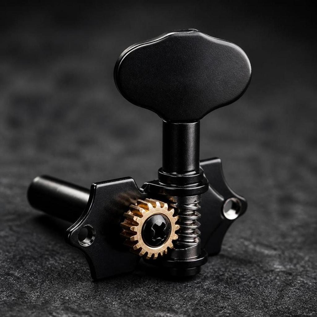 4 Pieces String-Roller Tuning Machine Metal Alloy Guitar Head Heavy Duty