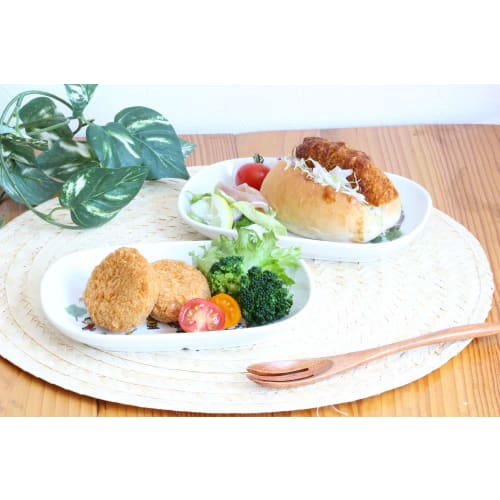 Talerze owalne Snoopy, Londyn i Paryż, Zestaw 2 wzorów, 3870060