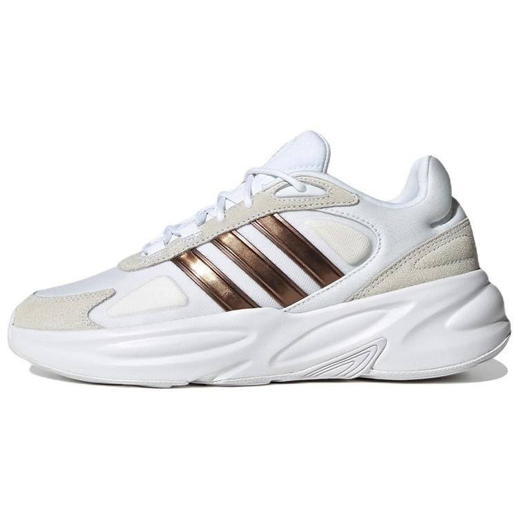 (WMNS) adidas Ozelle Cloudfoam Lifestyle Running Shoes Cloud White Matte Gold Women s H06121 EU 36