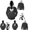 The Nightmare Before Christmas Jack Skellington 3d Cosplay Costume Hoodie With Vibrant Digital Print And Soft Breathable Material