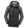 Hooded Softshell Jacket Waterproof Overcoat Winter Windbreaker for Climbing Skiing Outdoor Camping