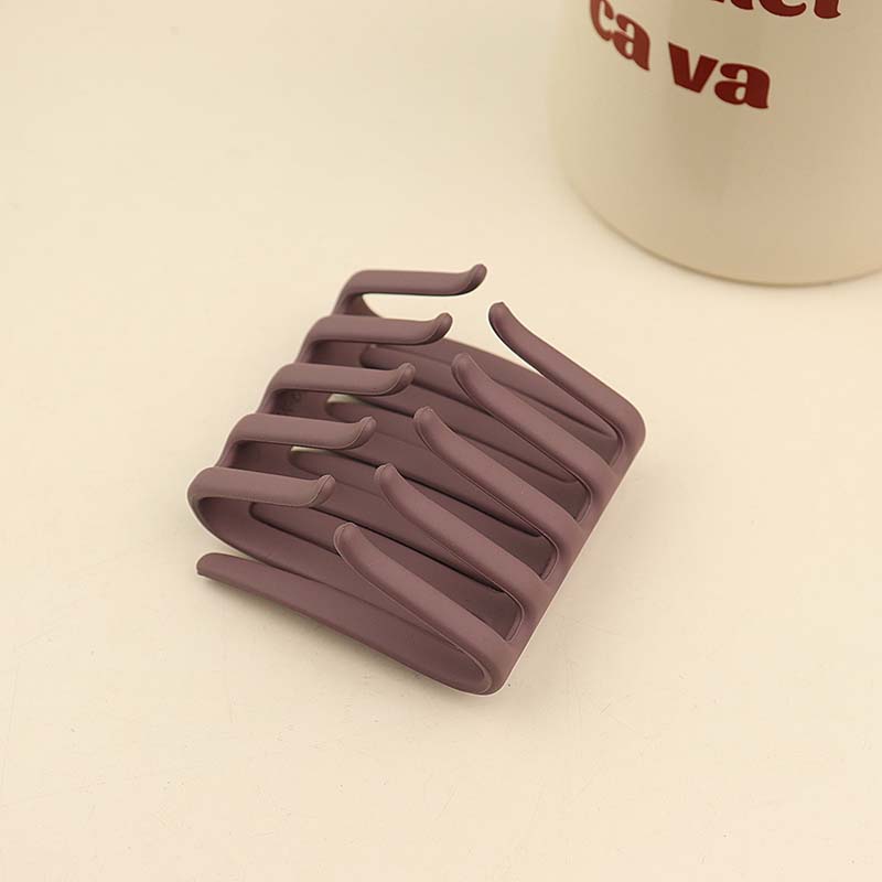 

Vintage Women Large Hair Fork Hair Clips Candy Color Plastic Ponytail Claw for Women Girls Barrettes Hair Accessories