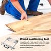 Stainless Steel Edge Guide Positioner for Woodworking Table Saw - Precision Cutting Accessory (Multifunctional Bracket)