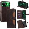 Skin Feel Magnetic Buckle Leather Phone Case