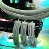 Custom Sleeved PSU Extension Cable 24Pin ATX with PCIe 6+2Pin 8Pin GPU Power for High End Computer Case