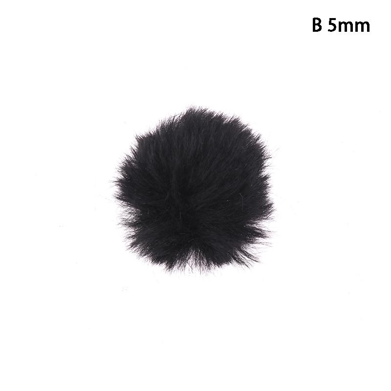 1Pc Universal Furry Microphone Wind Protector Mini Size Furry Windscreen Microphone Windscreen Protective Case Accessories