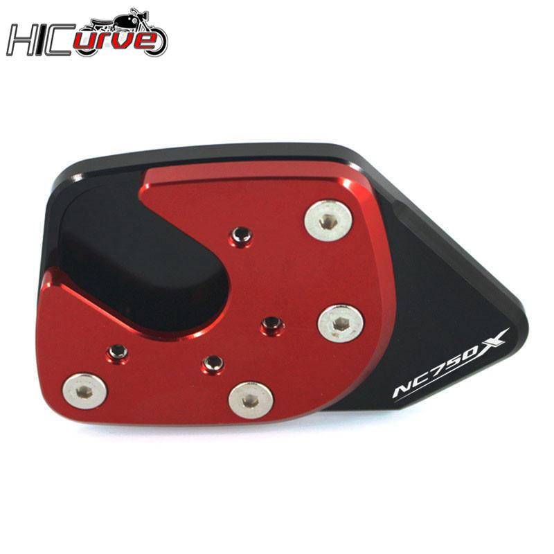 Motorcycle Kickstand Foot Side Stand Extension Enlarger Pad Support Plate For HONDA NC750X NC 750X NC750 X 2017-2020 2019