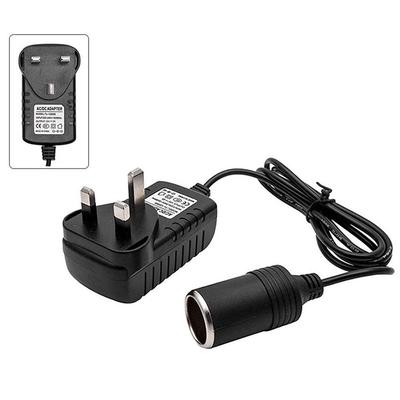 1 adet taşınabilir çakmak soket adaptörü dönüştürücü parçası evrensel 220V ila 12V taşınabilir araç sigara