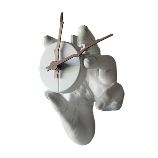 

3D стрелки часов настенный декор кварцевый механизм часы смоляные настенные статуэтка руки часы для гостиной спальня украшения A