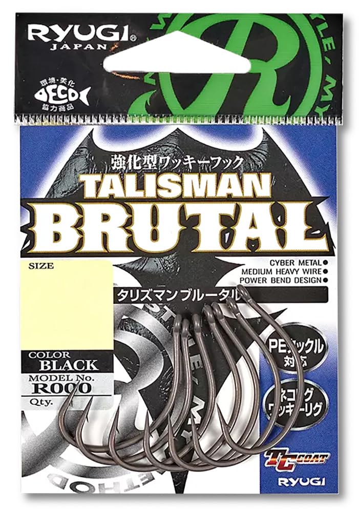 Ryugi Talisman Brutal #3/0 #3/0 чёрный