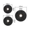 Rust Removal and Cleaning Wheel - Nylon Silicon Carbide Grinding Disc for Metal and Stainless Steel Polishing and Sanding.