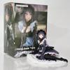 Anime Figure My Dress-Up Darling 12cm Black Maid Outfit Kitagawa Marin Action Figure Shizuku Kuroe Figurine Collection Model Toy