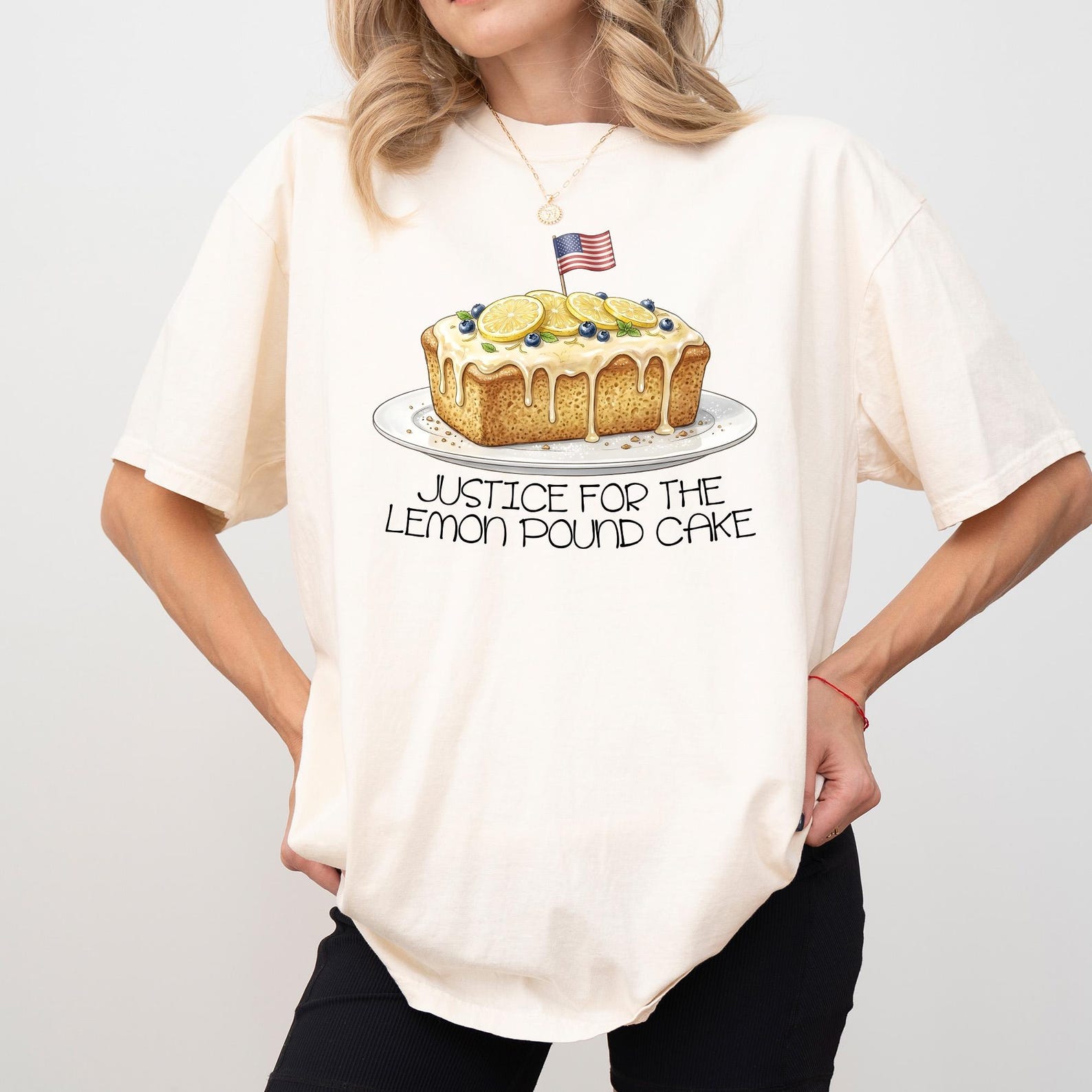 Justice For Lemon Pound Cake Shirt 2XL
