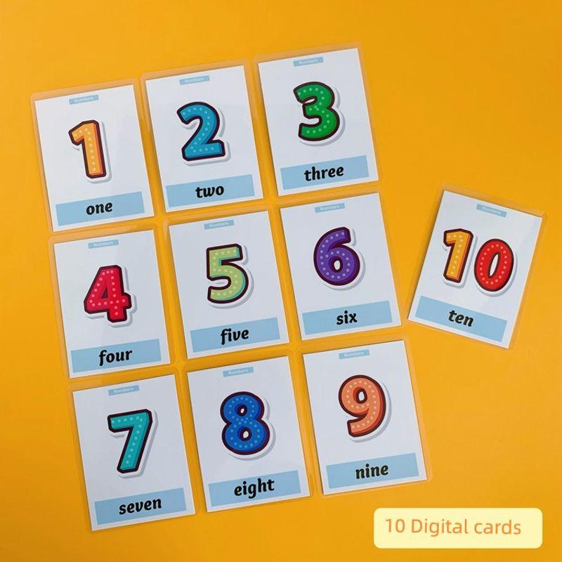 

Enlightenment Number Number Card 29 Teachers English 10 small cards (8*11cm)