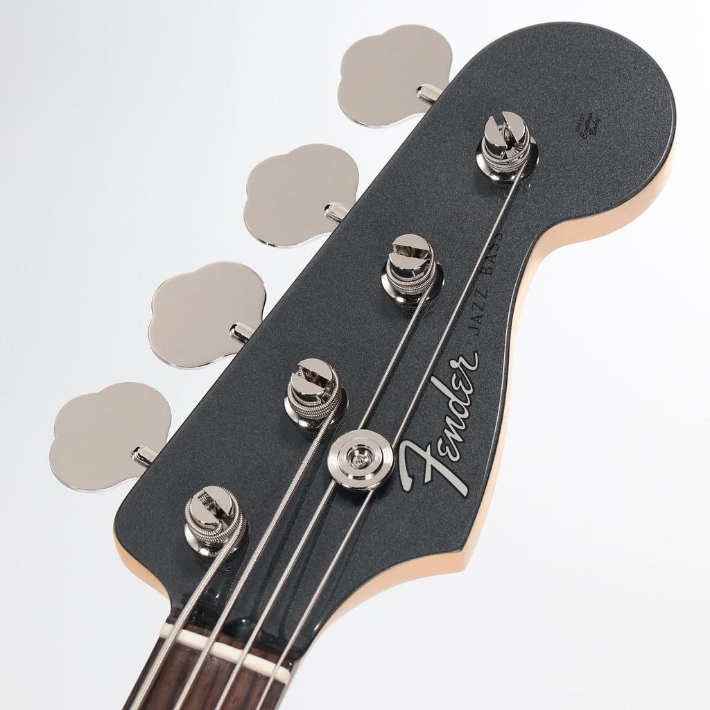 Fender/FSR Collection Hybrid II Jazz Bass Charcoal Frost Metallic with Matching Head [Made Japan]