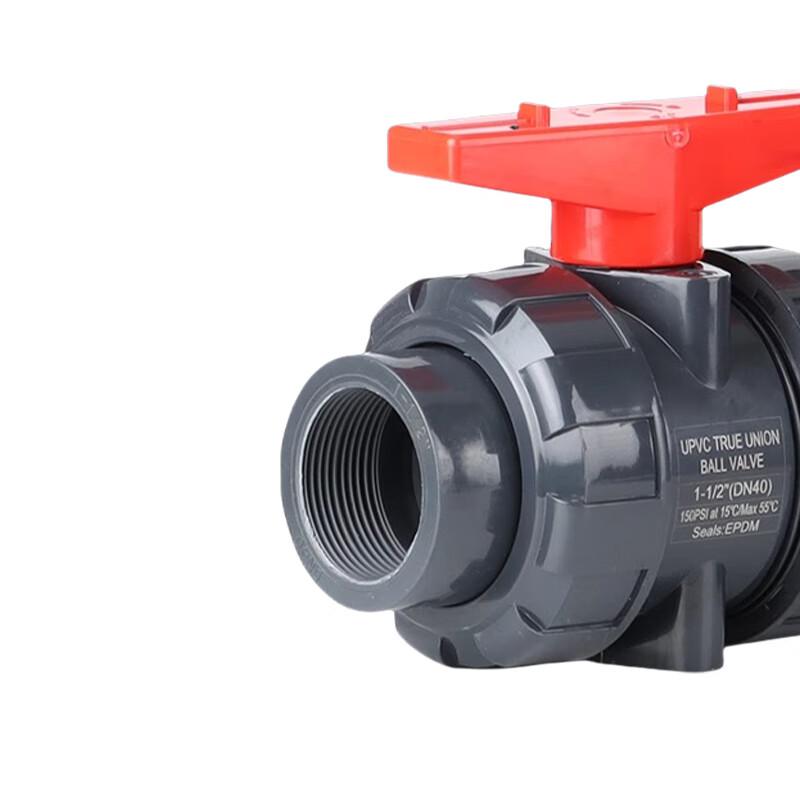 UPVC Single Internal Thread Union Ball Valve